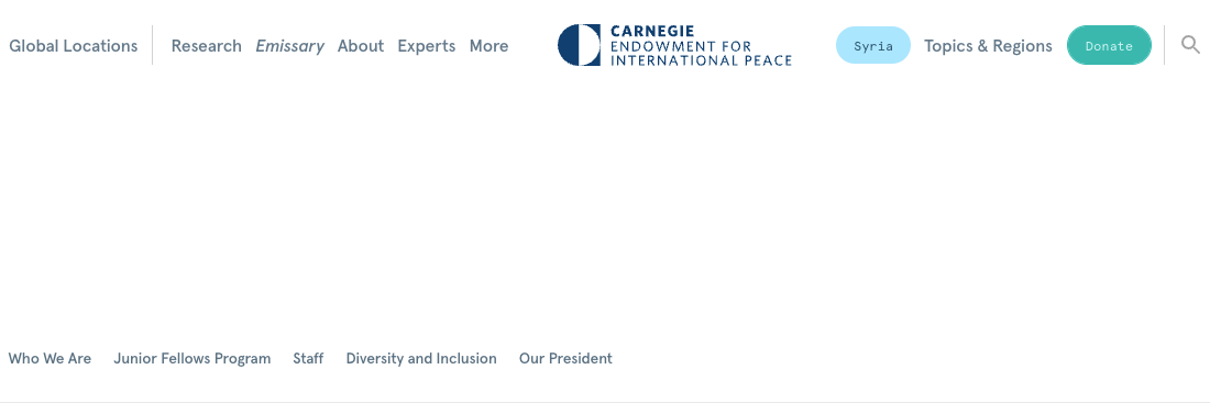 Carnegie Endowment for International Peace